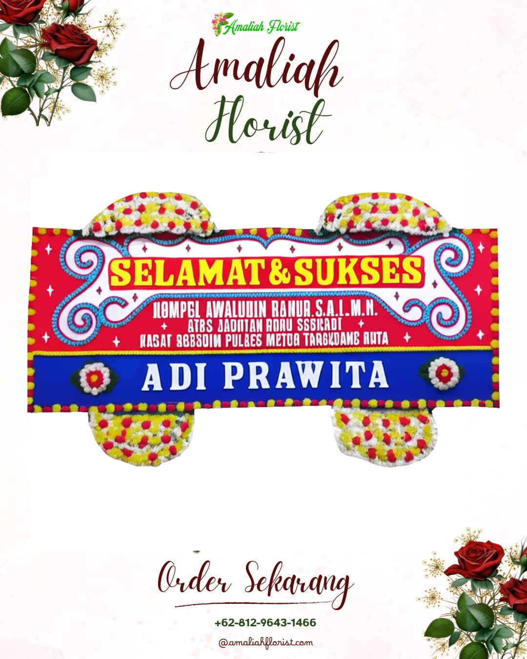 Papan Bunga Ucapan Selamat Singkawang Barat